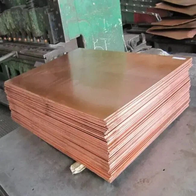 Chapas De Cobre Para La Fabricación De Materiales De Construcción