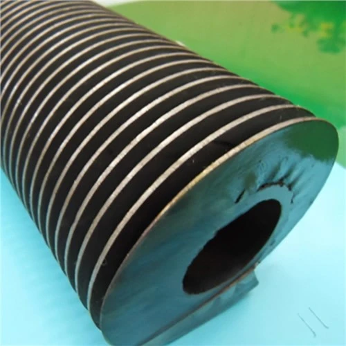 Tube à ailettes en acier inoxydable cuivre-aluminium